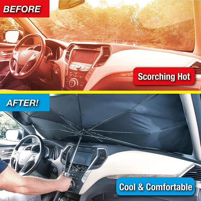 Car Windshield Sun Shade - LivSouq