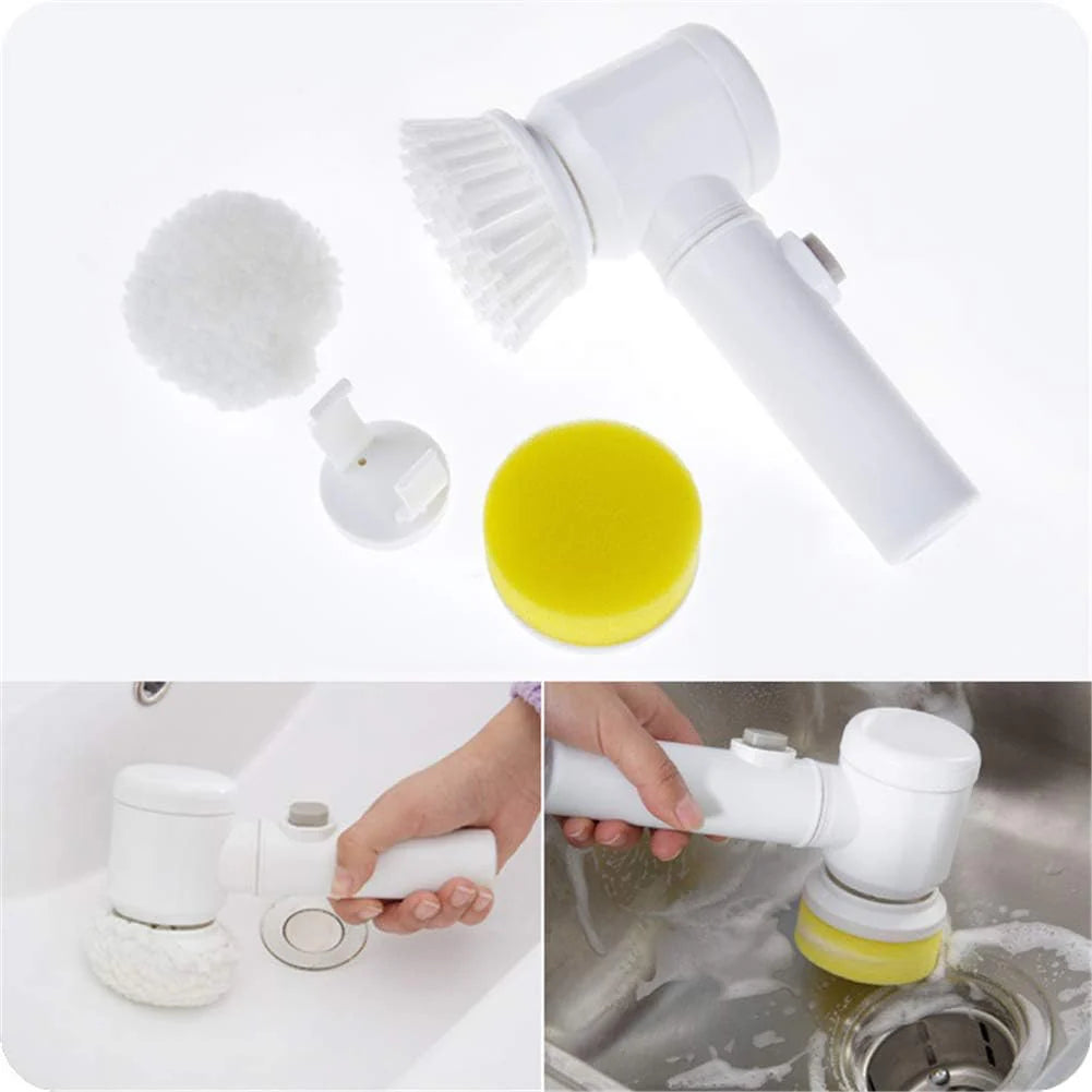 Cleaning Magic Electric Brush (5-in-1) - LivSouq