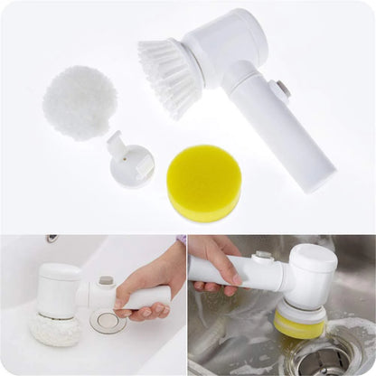 Cleaning Magic Electric Brush (5-in-1) - LivSouq