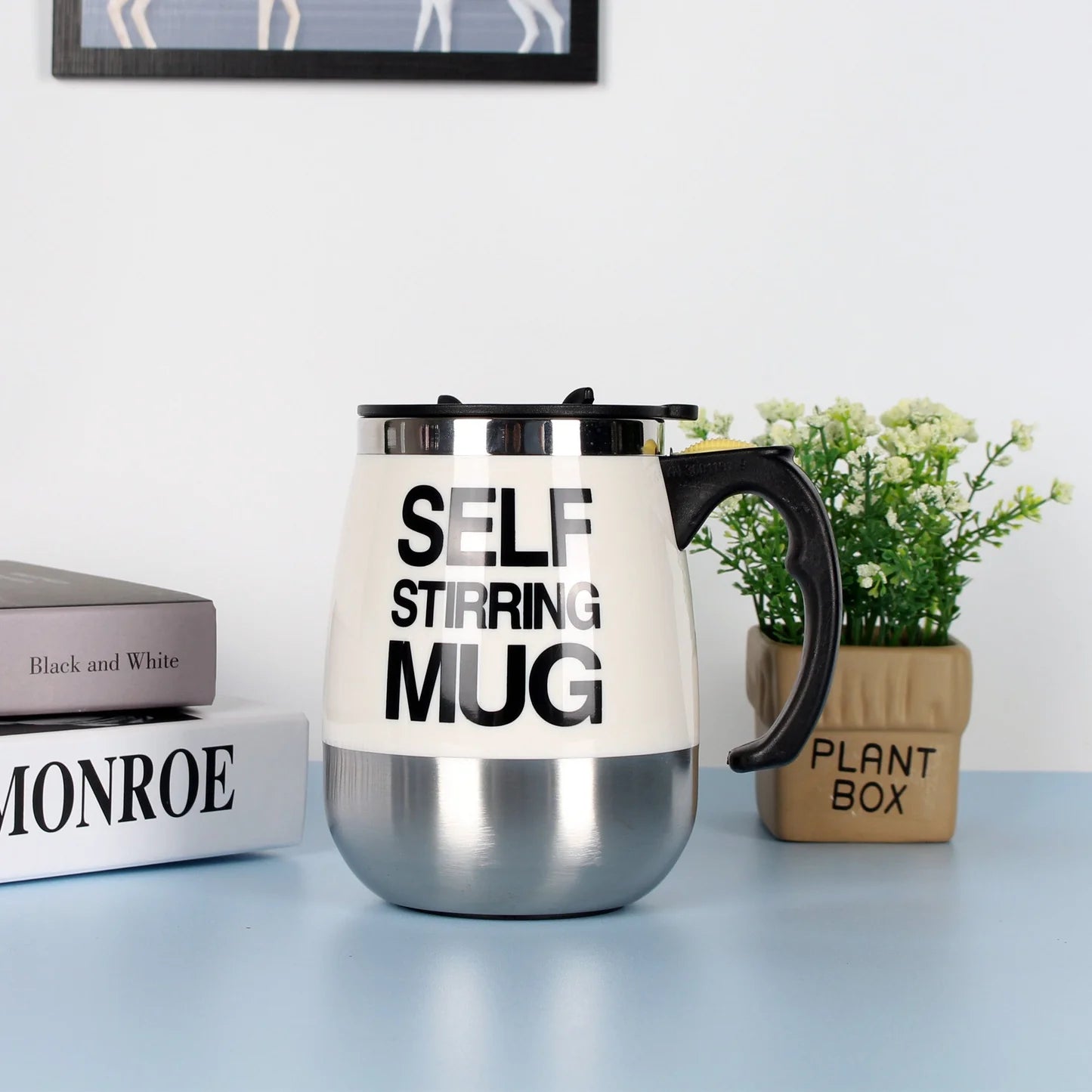Electric Self Stirring Coffee Mug - LivSouq