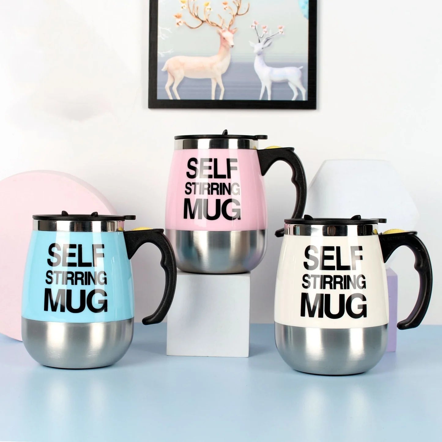 Electric Self Stirring Coffee Mug - LivSouq