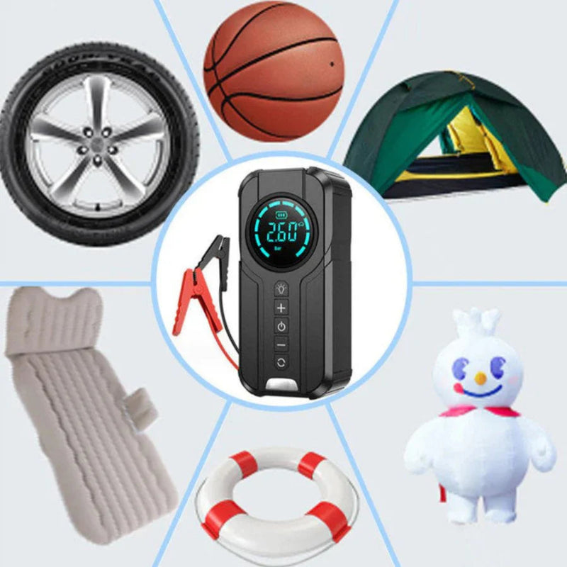 Jump Starter With Air Pump - LivSouq