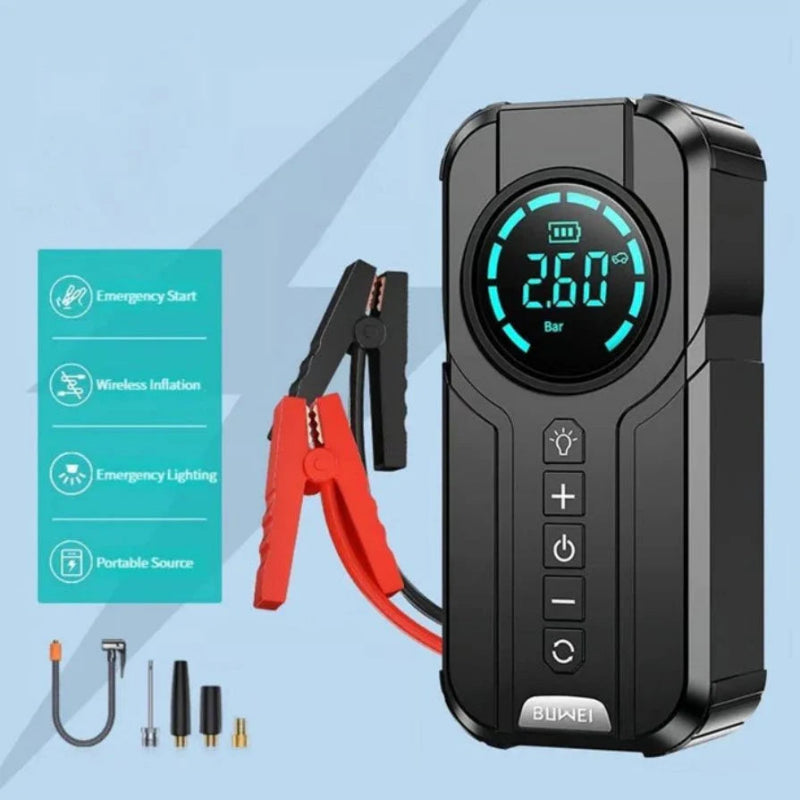 Jump Starter With Air Pump - LivSouq